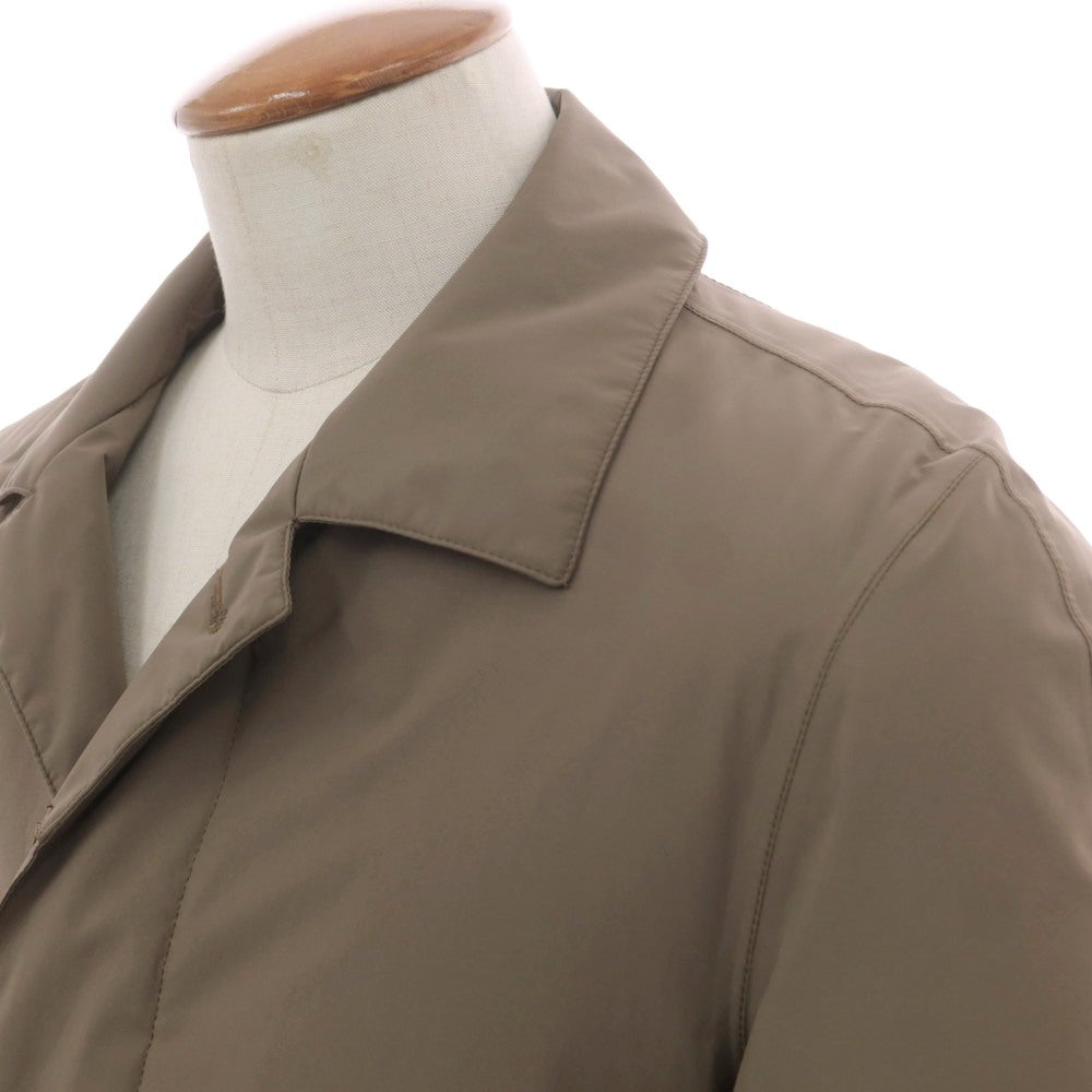 【中古】ヘルノ Herno Laminar GORE-TEX ポリエステル ダウンコート アッシュブラウン【 46 】【 状態ランクC 】【 メンズ 】