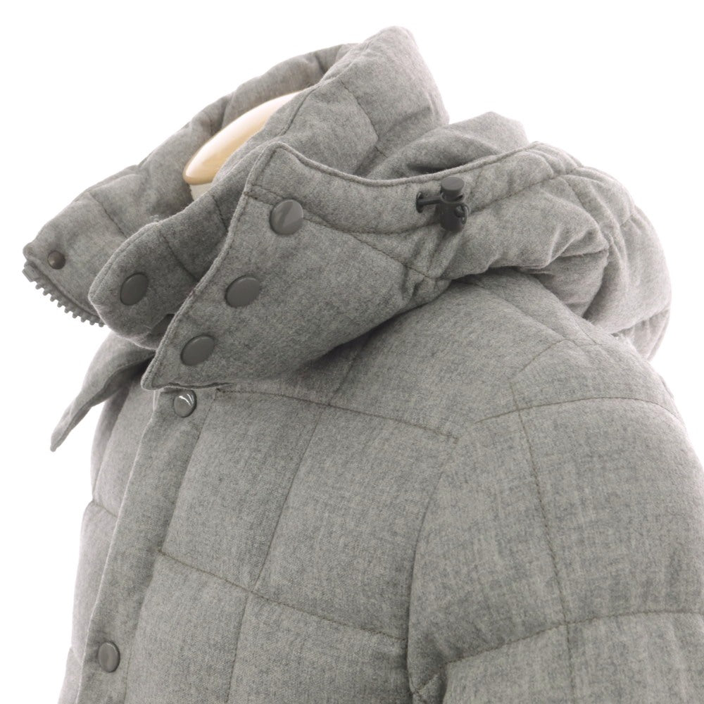 【中古】エーケーエム エイケイエム AKM ×DUVETICA ウールカシミヤ ダウンジャケット グレー【 S 】【 状態ランクB 】【 メンズ 】