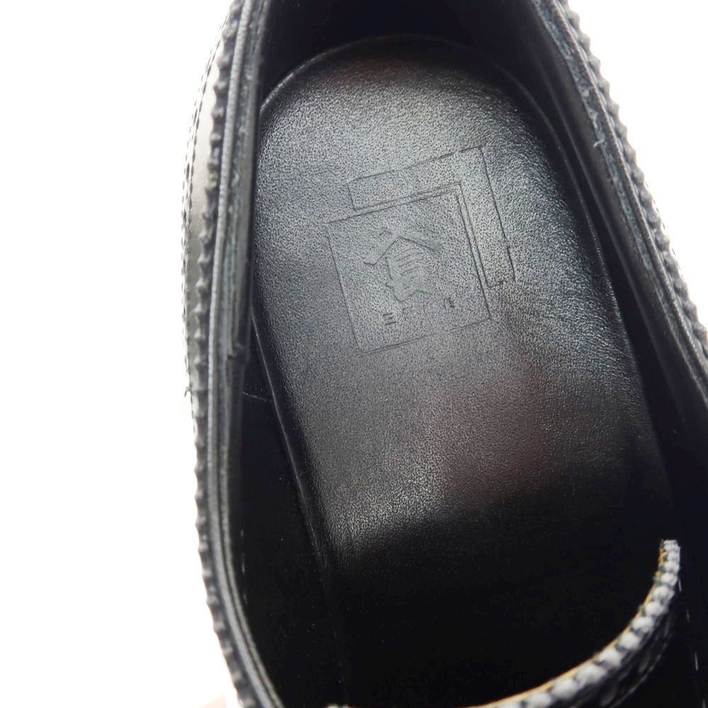 【中古】サンヨウ ヤマチョウ 三陽山長 隼之介 フルブローグ ドレスシューズ ブラック【 6 1/2 】【 状態ランクB 】【 メンズ 】