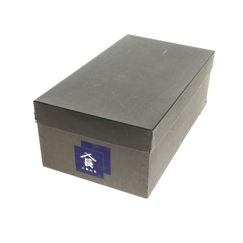 【中古】サンヨウ ヤマチョウ 三陽山長 隼之介 フルブローグ ドレスシューズ ブラック【 6 1/2 】【 状態ランクB 】【 メンズ 】