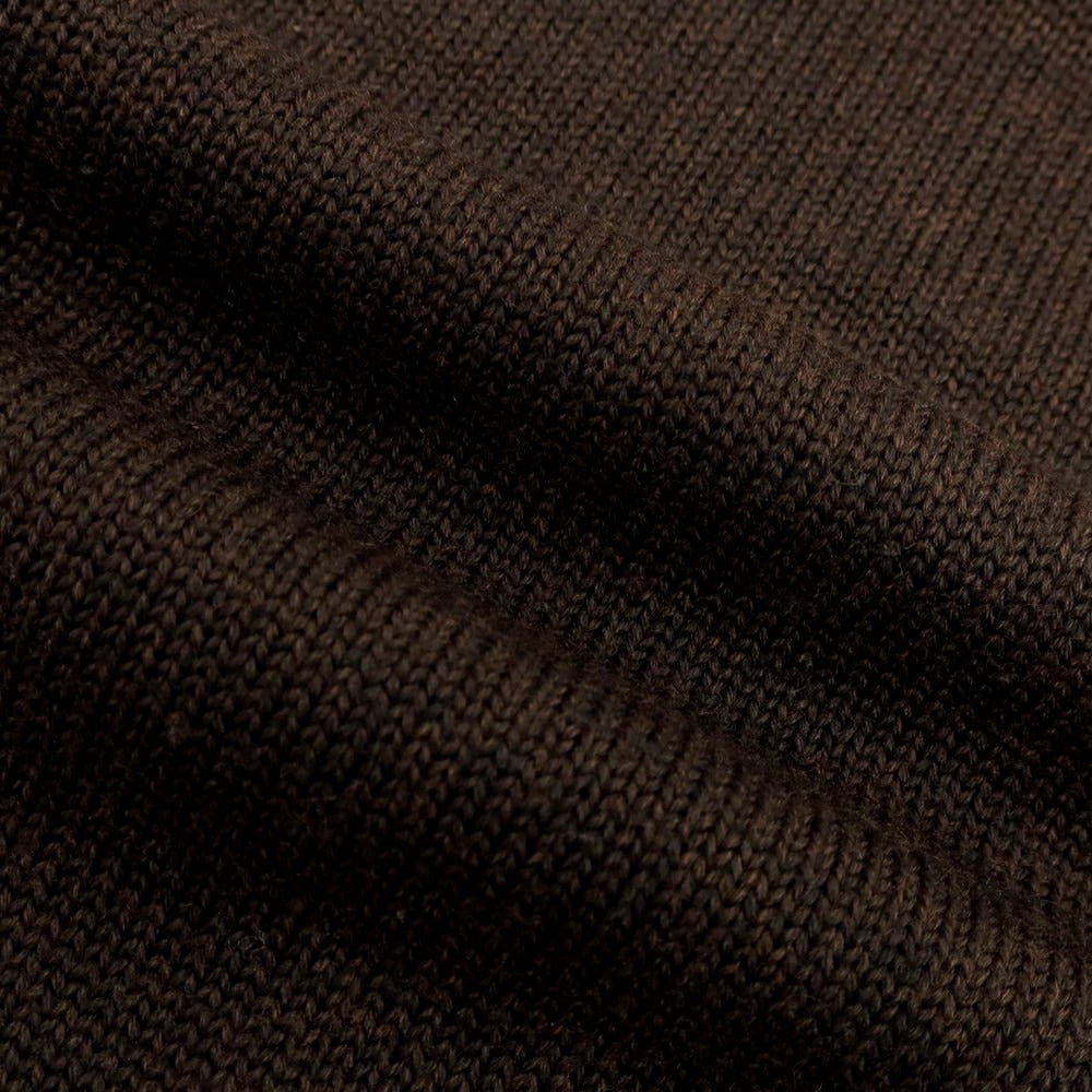 【中古】ザノーネ ZANONE ミドルゲージウール タートルネックニット ブラウン【 46 】【 状態ランクB 】【 メンズ 】