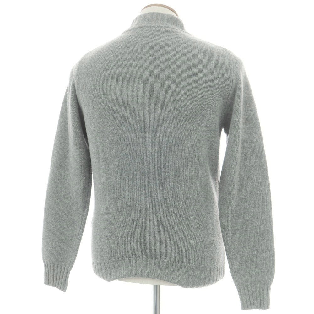 【中古】モルガノ morgano BEAMS F別注 ミドルゲージウール ハイネックニット グレー【 48 】【 状態ランクB 】【 メンズ 】