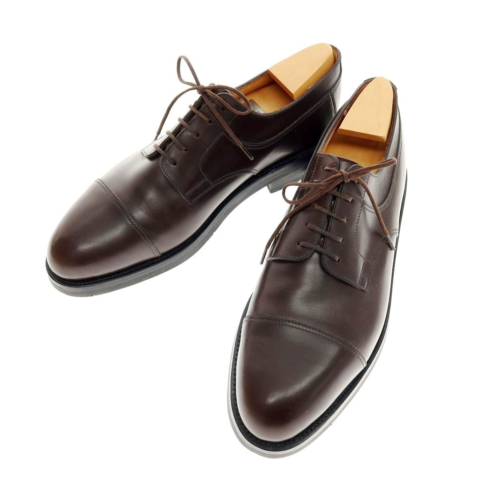 【中古】ジェイエムウエストン J.M WESTON 765 ストレートチップ ドレスシューズ ダークブラウン【サイズ7 1/2C】【 状態ランクB 】【 メンズ 】