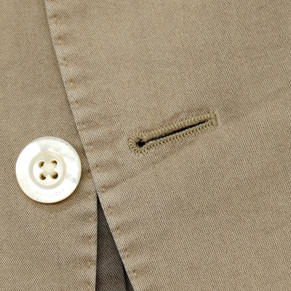 【中古】ボリオリ BOGLIOLI COAT コットンポリエステル 3B テーラードジャケット ベージュ【サイズ46】【 状態ランクB 】【 メンズ 】