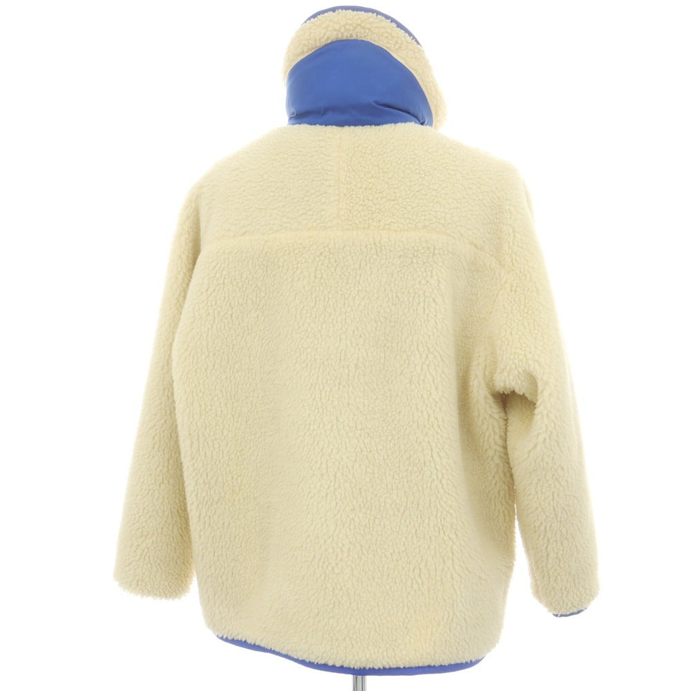 【中古】イズネス is-ness リバーシブル フリースジャケット アイボリー【 ONE(FREE) 】【 状態ランクC 】【 メンズ 】