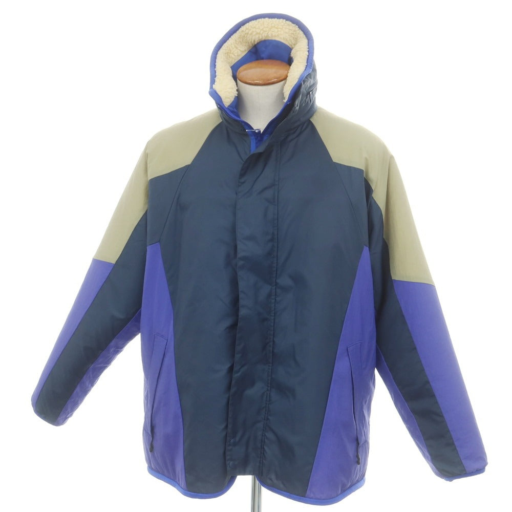 【中古】イズネス is-ness リバーシブル フリースジャケット アイボリー【 ONE(FREE) 】【 状態ランクC 】【 メンズ 】