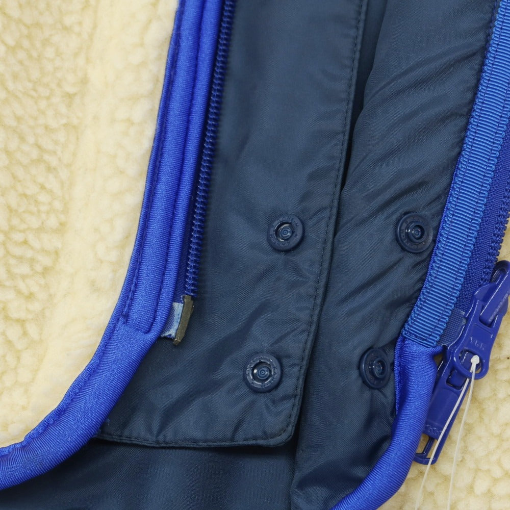 【中古】イズネス is-ness リバーシブル フリースジャケット アイボリー【 ONE(FREE) 】【 状態ランクC 】【 メンズ 】