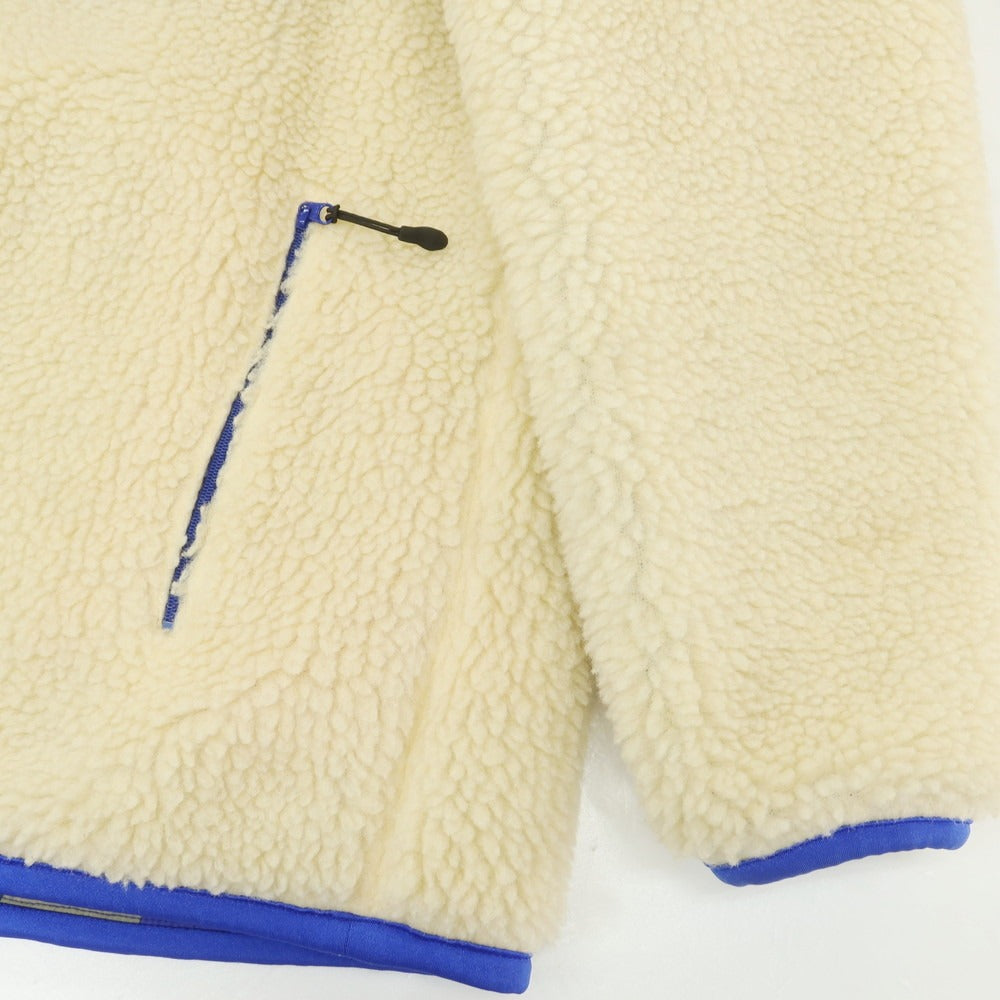 【中古】イズネス is-ness リバーシブル フリースジャケット アイボリー【 ONE(FREE) 】【 状態ランクC 】【 メンズ 】