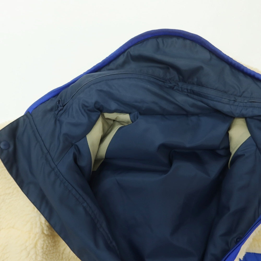 【中古】イズネス is-ness リバーシブル フリースジャケット アイボリー【 ONE(FREE) 】【 状態ランクC 】【 メンズ 】