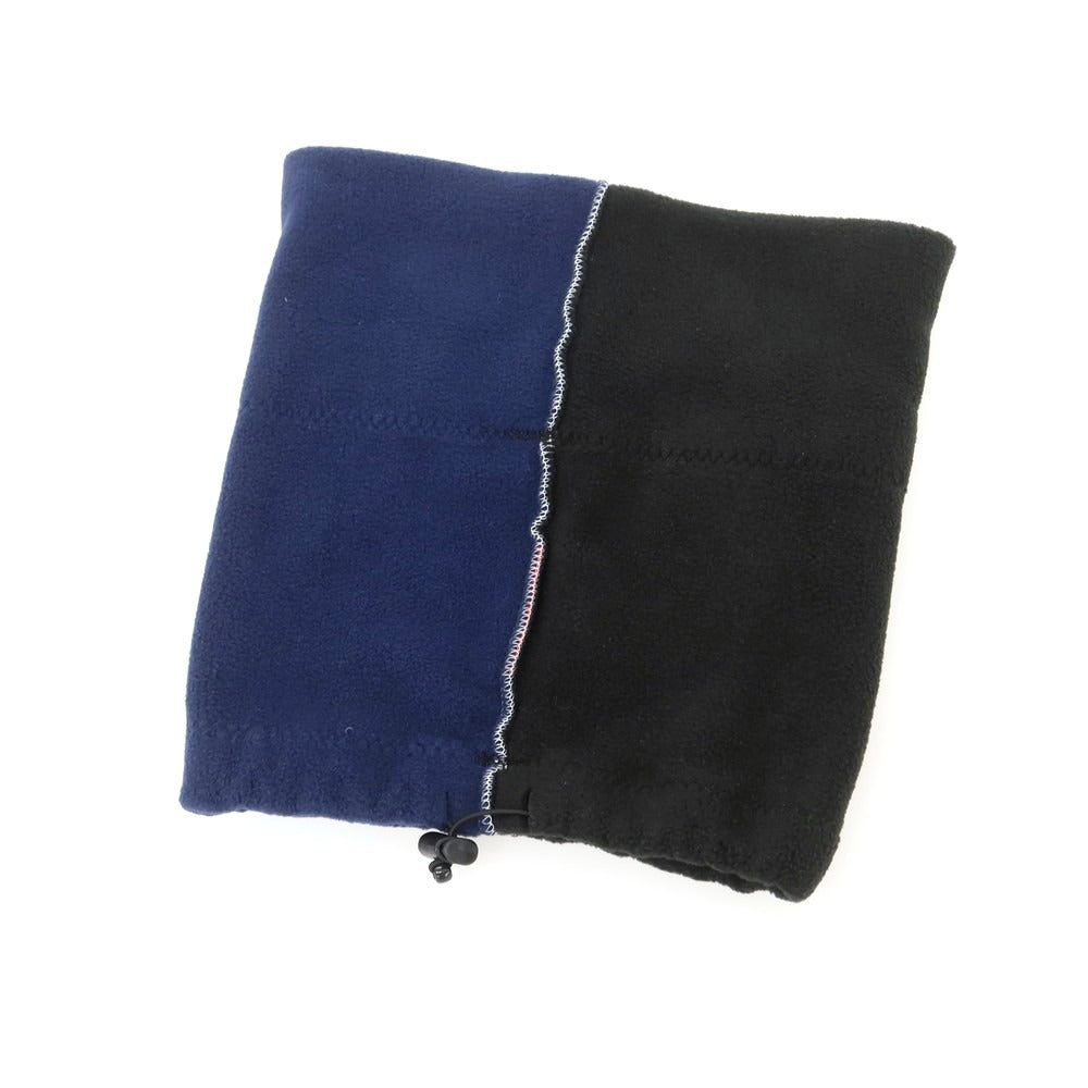 【中古】エクストラバイタミンズ Extra Vitamins ポリエステル系 フリース ネックウォーマー ネイビーxブラック【 状態ランクB 】【 メンズ 】