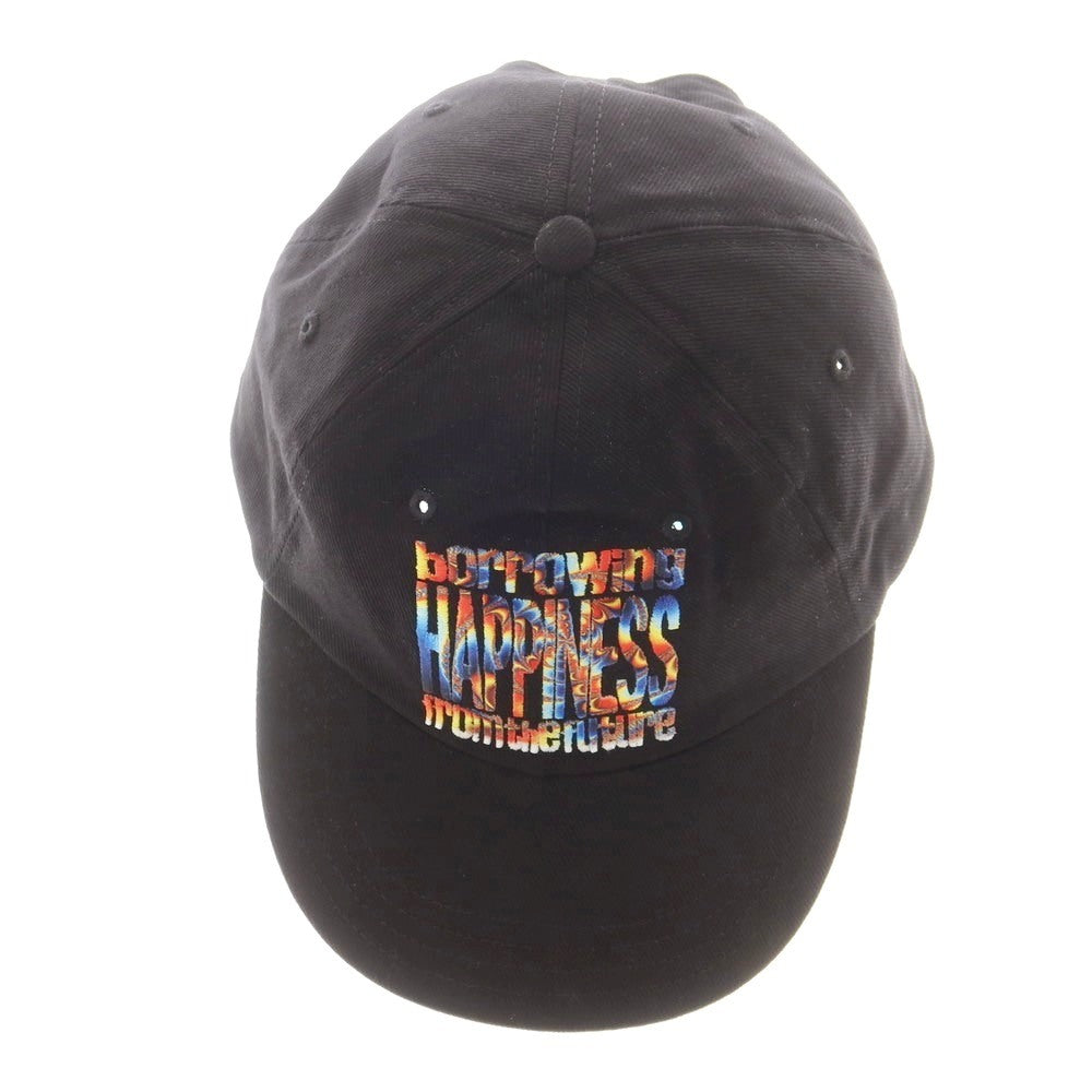 【中古】ルックスタジオ LQQK STUDIO コットン系 ベースボールキャップ ブラック【 表記なし 】【 状態ランクB 】【 メンズ 】