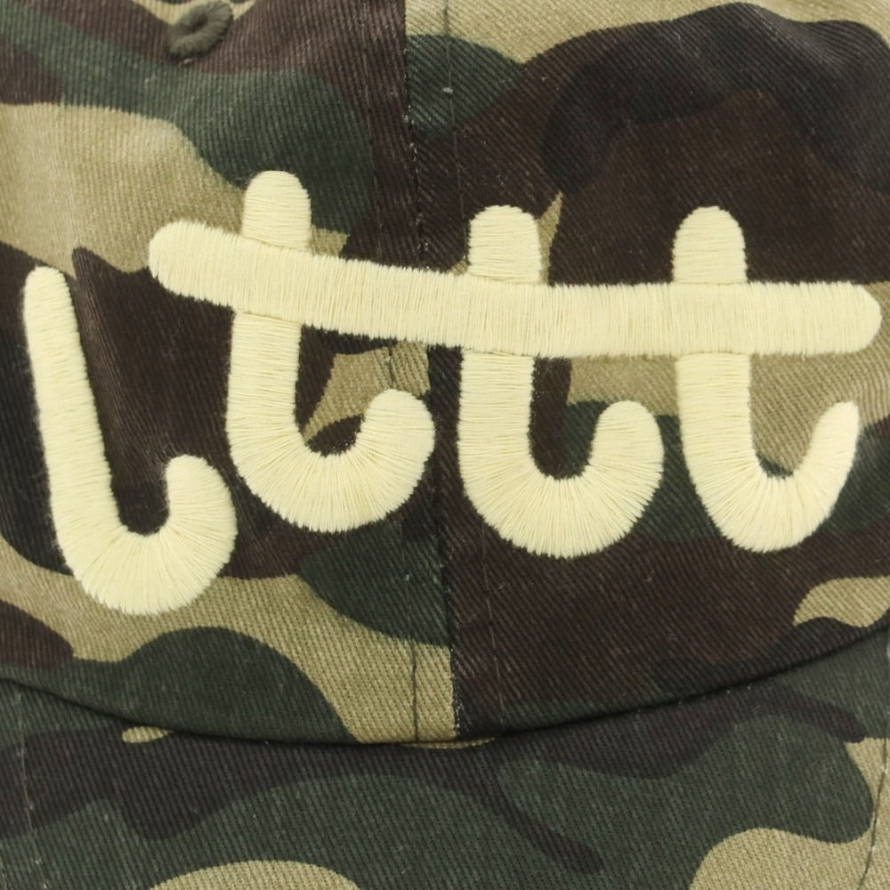 【中古】リトルトーキョーテーブルテニス LTTT コットン系 カモフラ ベースボールキャップ オリーブxベージュ【 表記なし 】【 状態ランクB 】【 メンズ 】