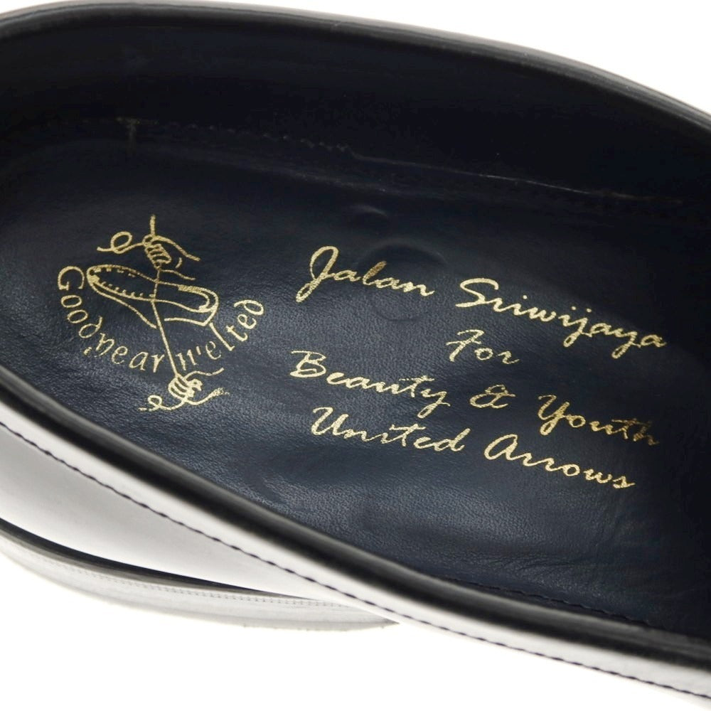 【中古】ジャランスリウァヤ JALAN SRIWIJAYA コインローファー ブラック【 6 】【 状態ランクC 】【 メンズ 】