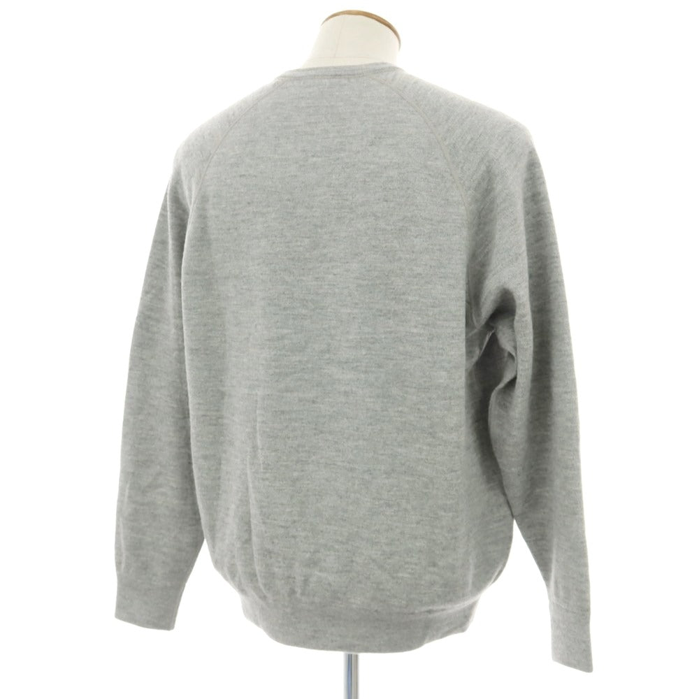【中古】ギャルリーヴィー GALERIE VIE アルパカ スウェット プルオーバーニット グレー【 FREE 】【 状態ランクB 】【 メンズ 】