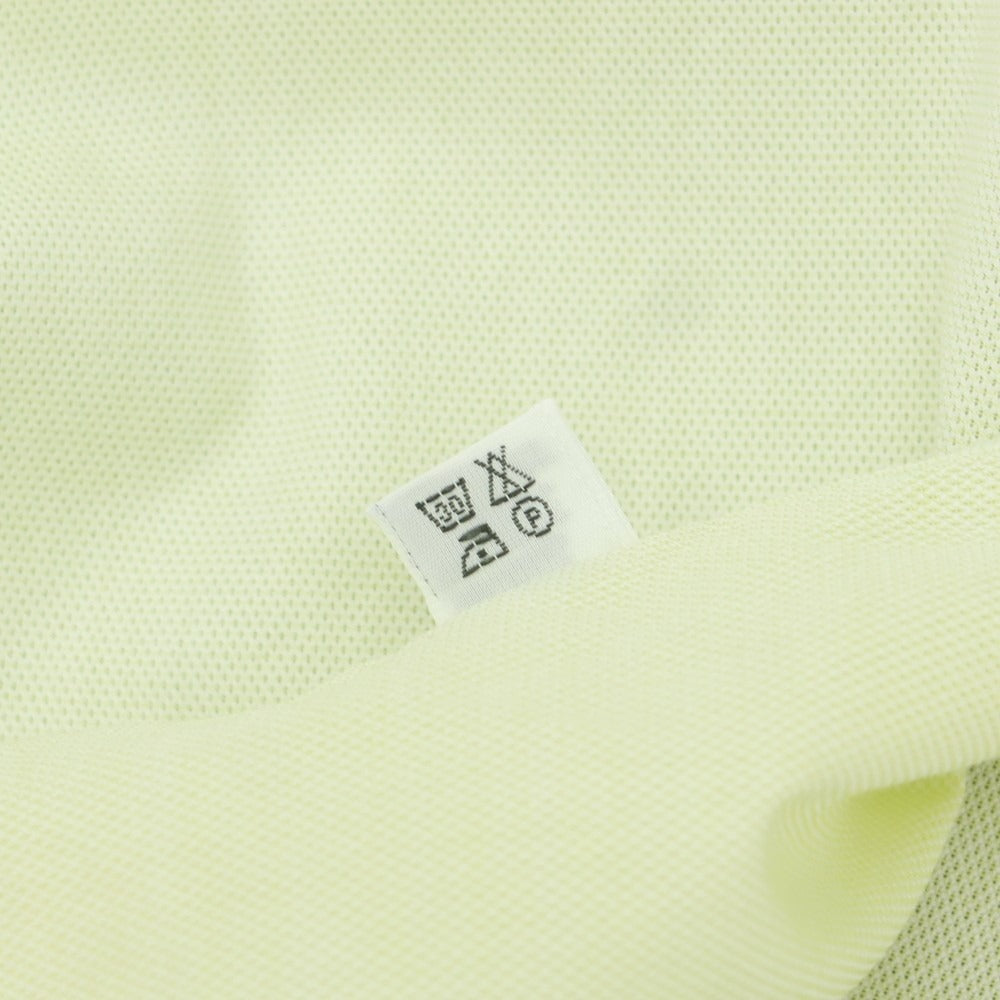 【中古】フィナモレ Finamore コットン ワイドカラー ドレスシャツ ライトグリーン【 38 】【 状態ランクC 】【 メンズ 】