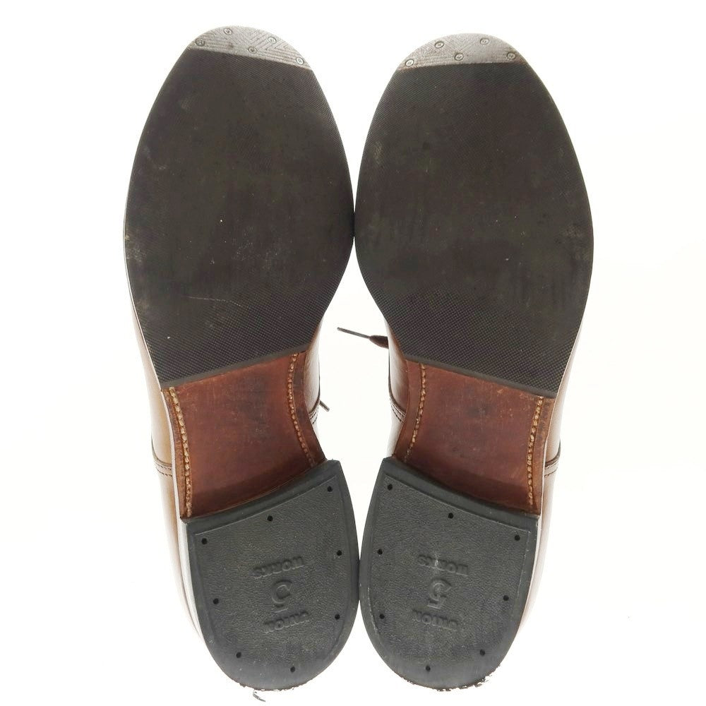 【中古】オールデン ALDEN 54428 Vチップ ドレスシューズ ブラウン【 9 D 】【 状態ランクC 】【 メンズ 】