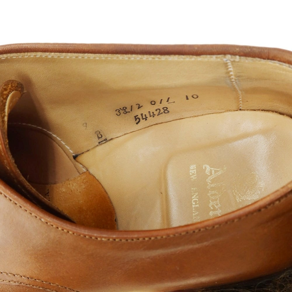 【中古】オールデン ALDEN 54428 Vチップ ドレスシューズ ブラウン【 9 D 】【 状態ランクC 】【 メンズ 】