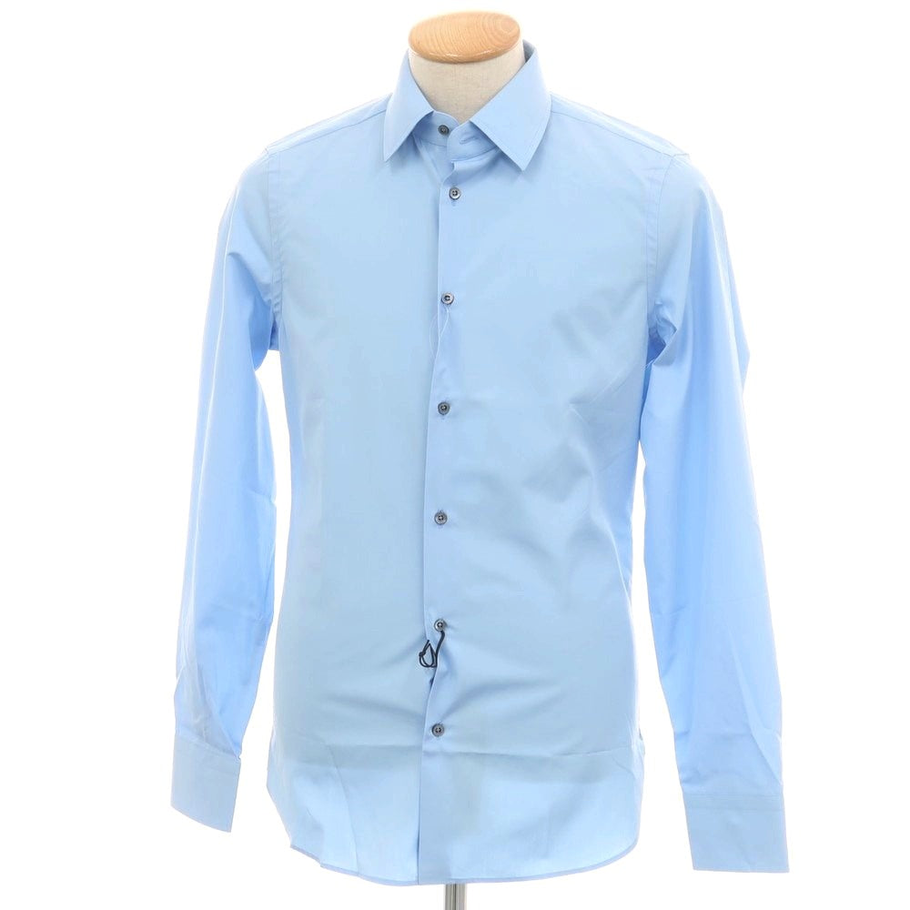 【中古】グッチ GUCCI コットン レギュラーカラー ドレスシャツ スカイブルー【 37 】【 状態ランクA 】【 メンズ 】