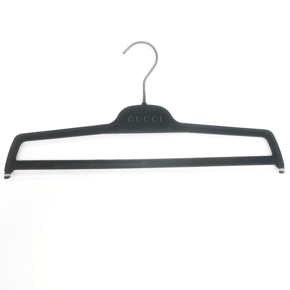 【中古】グッチ GUCCI コットンナイロン カジュアルスラックスパンツ ブラック【 42 】【 状態ランクA 】【 メンズ 】