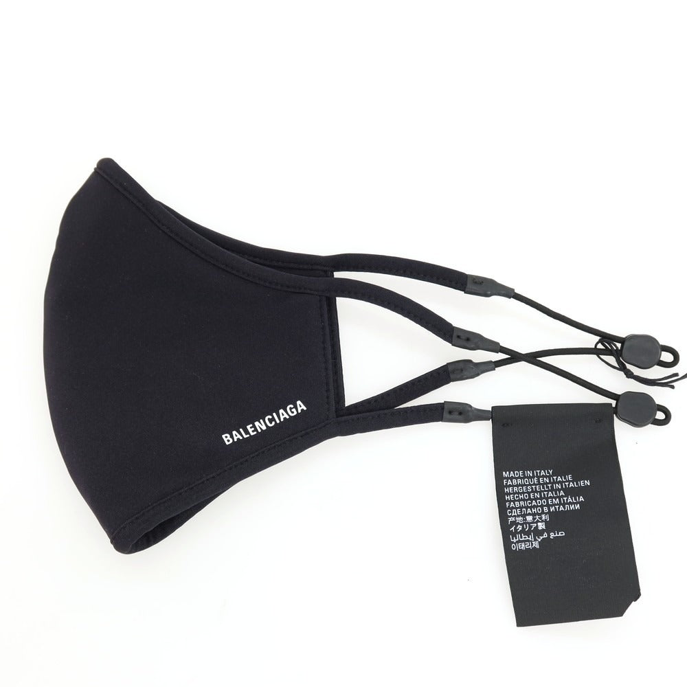 【中古】【未使用】バレンシアガ BALENCIAGA ナイロンポリウレタン マスク ブラック【 状態ランクS 】【 ユニセックス 】