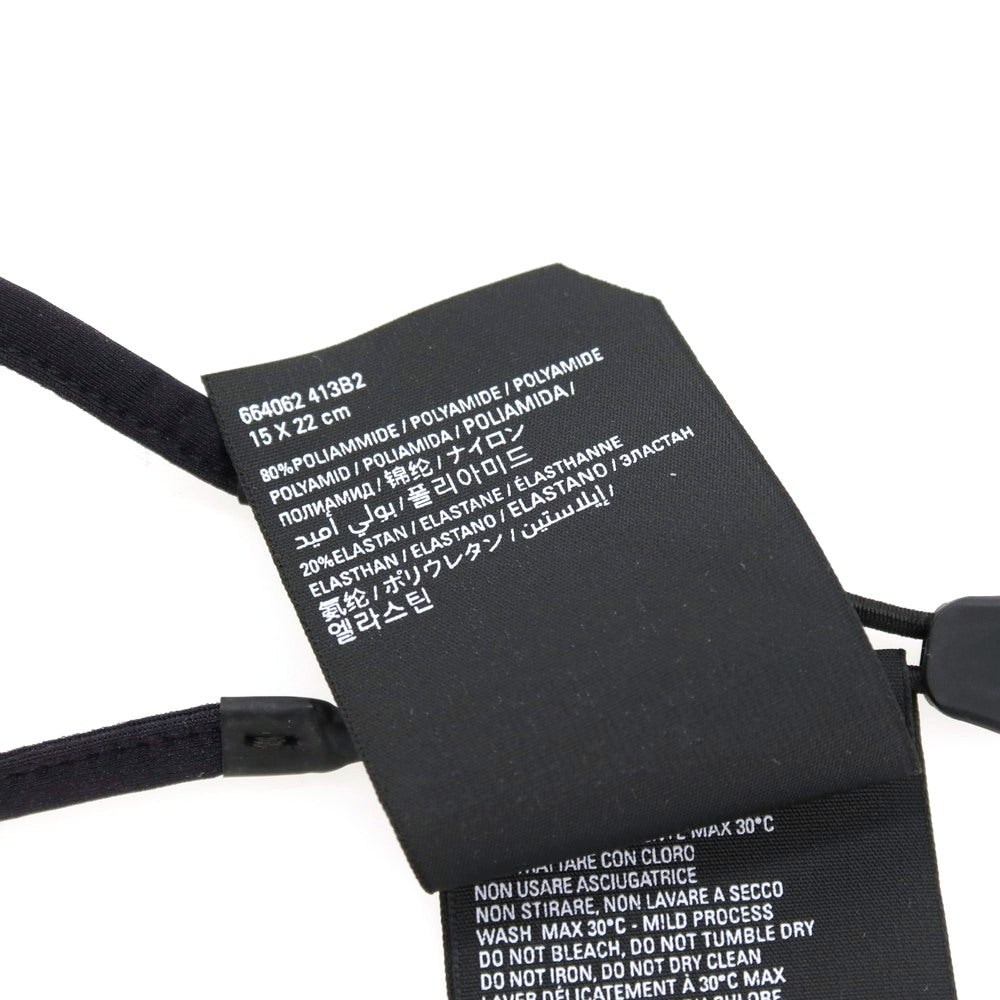 【中古】【未使用】バレンシアガ BALENCIAGA ナイロンポリウレタン マスク ブラック【 状態ランクS 】【 ユニセックス 】