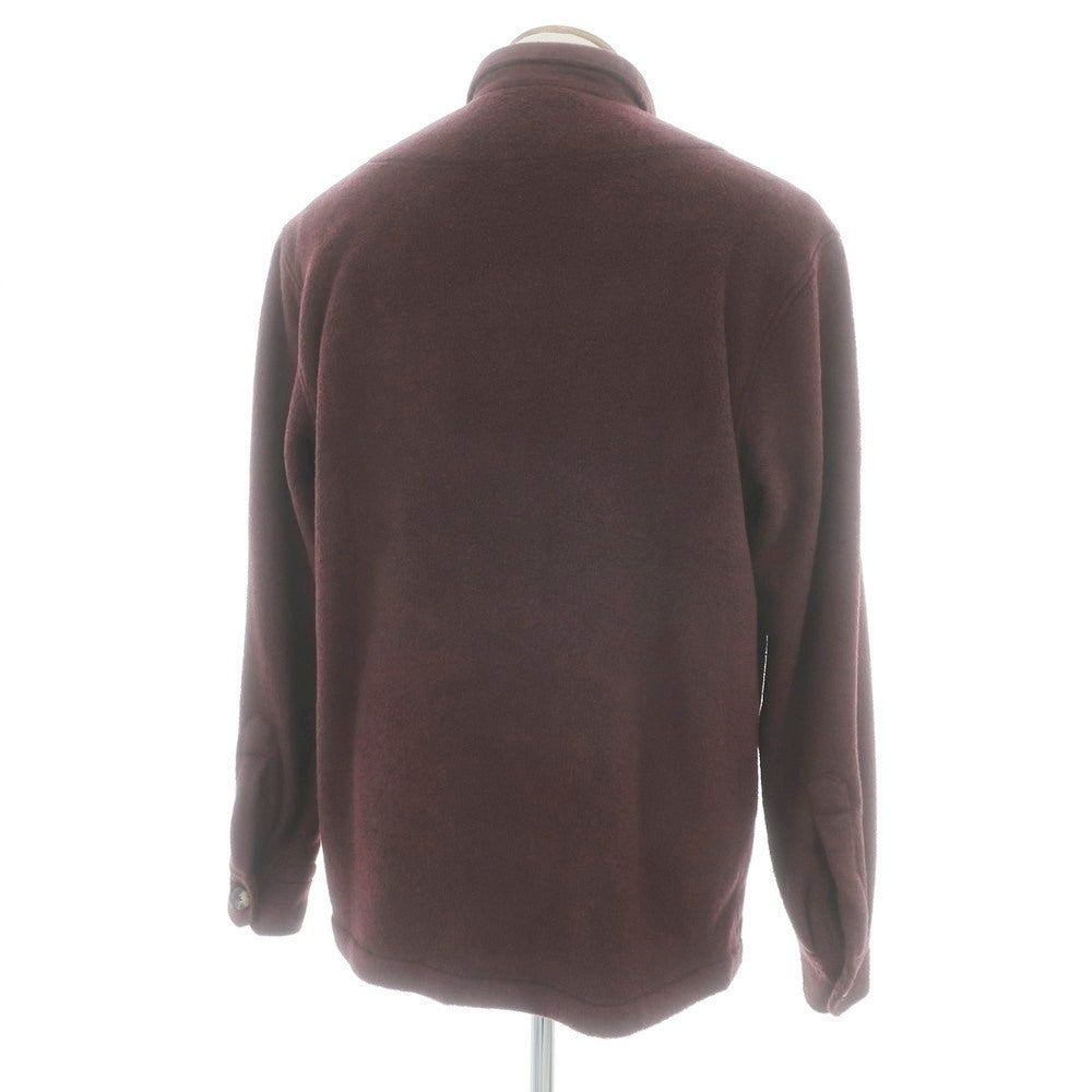 【新品】ドッピアアー DOPPIAA ポリウレタンラミー シャツジャケット ブルゾン ワイン【 M 】【 状態ランクN 】【 メンズ 】