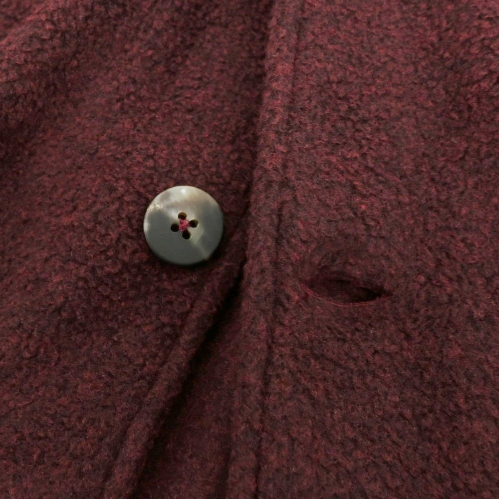 【新品】ドッピアアー DOPPIAA ポリウレタンラミー シャツジャケット ブルゾン ワイン【 M 】【 状態ランクN 】【 メンズ 】