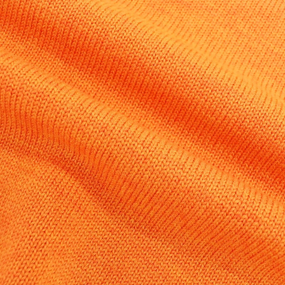 【新品】ザノーネ ZANONE ウール クルーネック プルオーバーニット オレンジ【 46 】【 状態ランクN 】【 メンズ 】