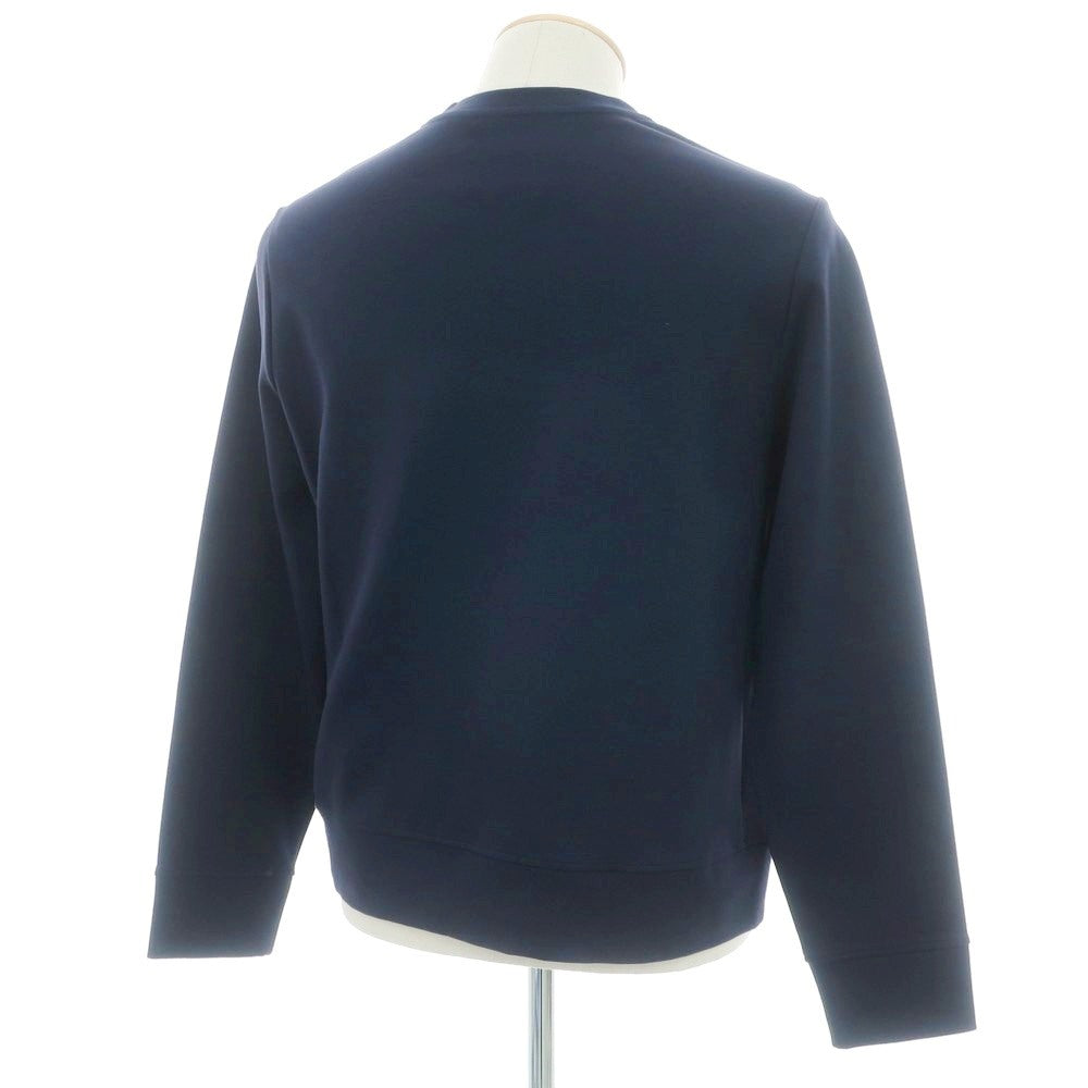 【新品】ザノーネ ZANONE レーヨンナイロン ジャージー クルーネック 長袖Tシャツ ネイビー【 S 】【 状態ランクN 】【 メンズ 】