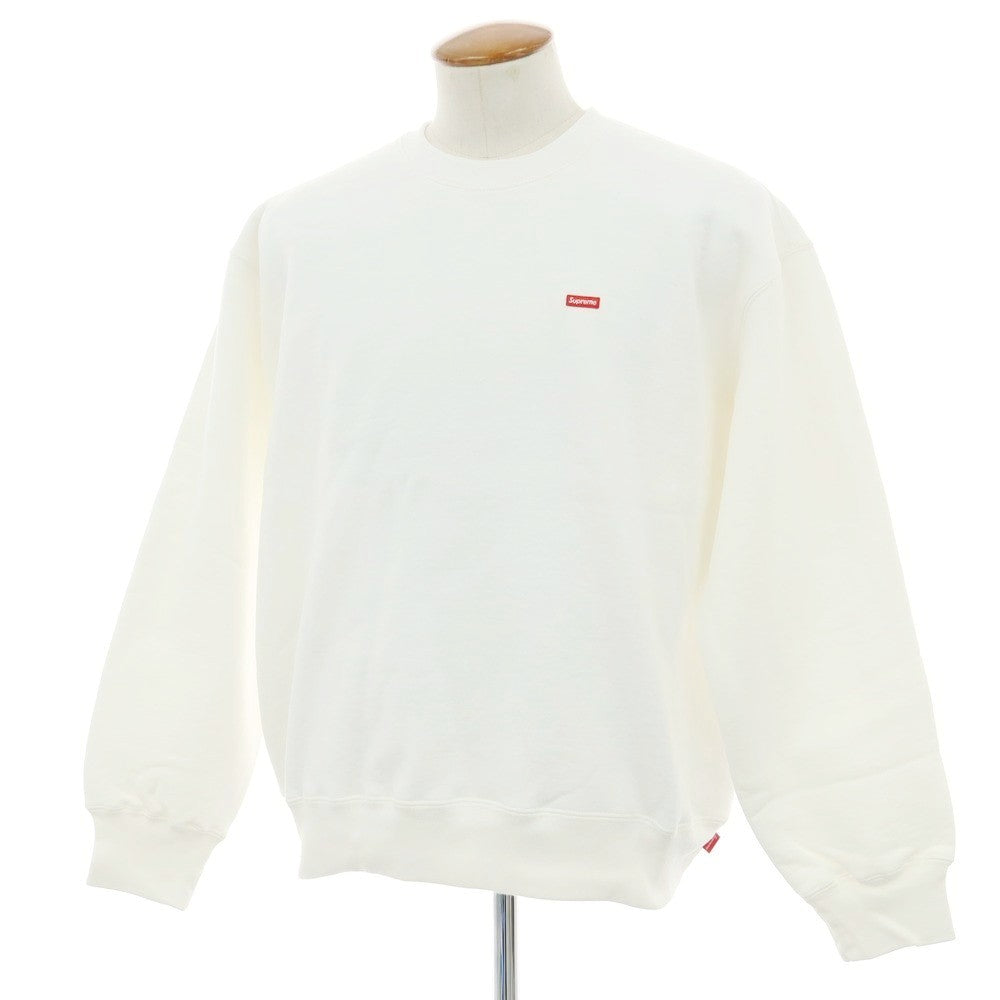 【中古】シュプリーム Supreme 2024年秋冬 Small Box Crewneck コットンポリエステル スウェット ホワイト【 M 】【 状態ランクA 】【 メンズ 】