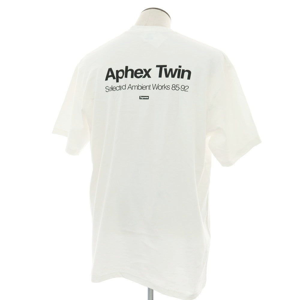 【中古】シュプリーム Supreme 2025年春夏 Aphex Twin Ambient Works Tee コットン 半袖Tシャツ ホワイト【 XL 】【 状態ランクA 】【 メンズ 】