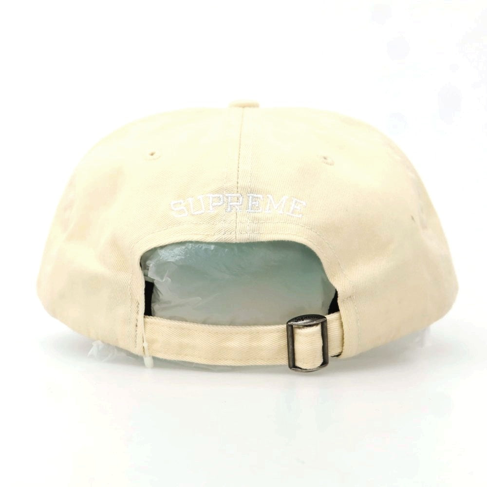 【中古】シュプリーム Supreme 2025年春夏 Pigment Coated S Logo 6-Panel ベースボールキャップ ストーン【 ONE(58cm) 】【 状態ランクA 】【 メンズ 】