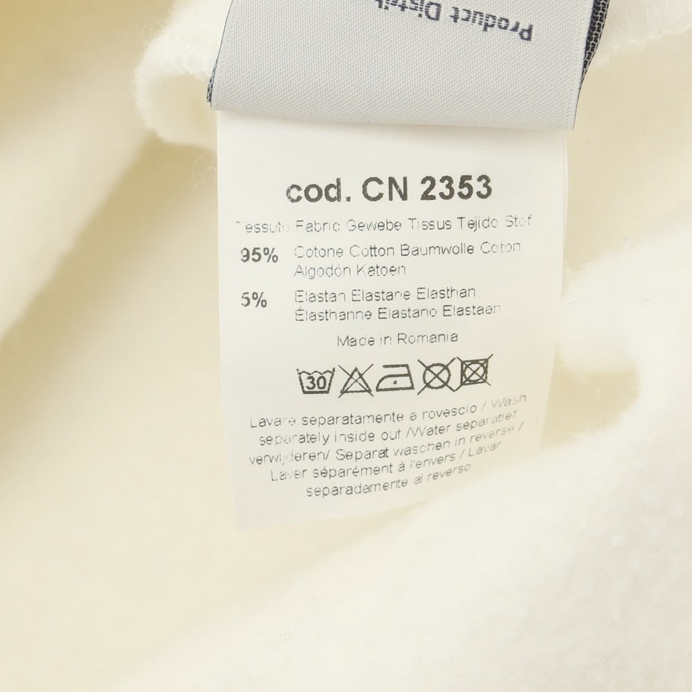 【中古】チルコロ1901 CIRCOLO 1901 コットン ジャージー プルオーバー パーカー オフホワイト【 M 】【 状態ランクB 】【 メンズ 】