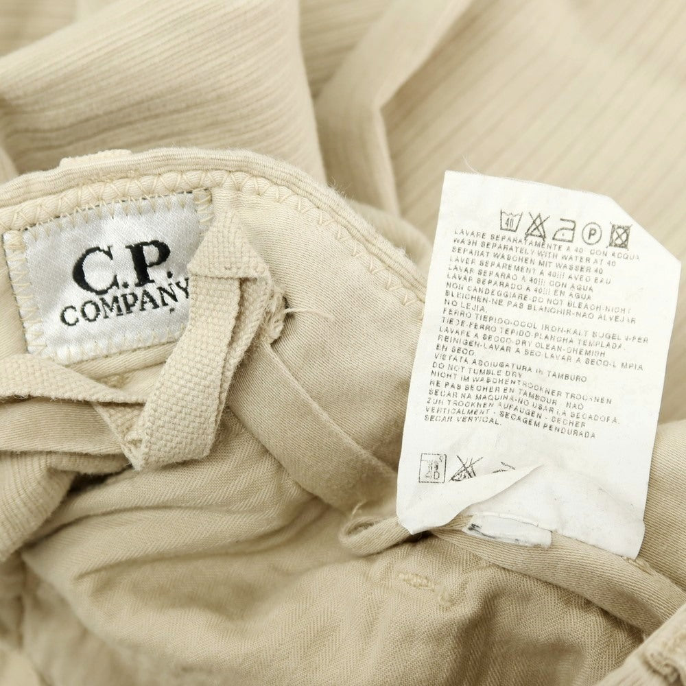 【中古】シーピーカンパニー C.P.Company コットン カジュアルスラックスパンツ サンドベージュ【サイズ46】【 状態ランクC 】【 メンズ 】