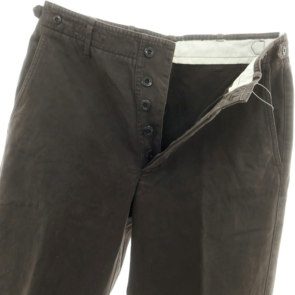 【中古】ストーンアイランド STONE ISLAND コットン ワークパンツ チャコールグレー【 46 】【 状態ランクC 】【 メンズ 】