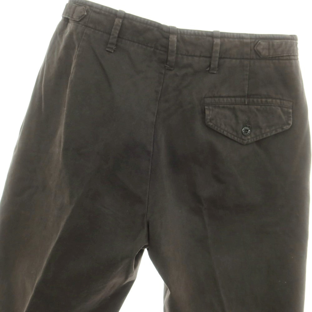 【中古】ストーンアイランド STONE ISLAND コットン ワークパンツ チャコールグレー【サイズ46】【 状態ランクC 】【 メンズ 】