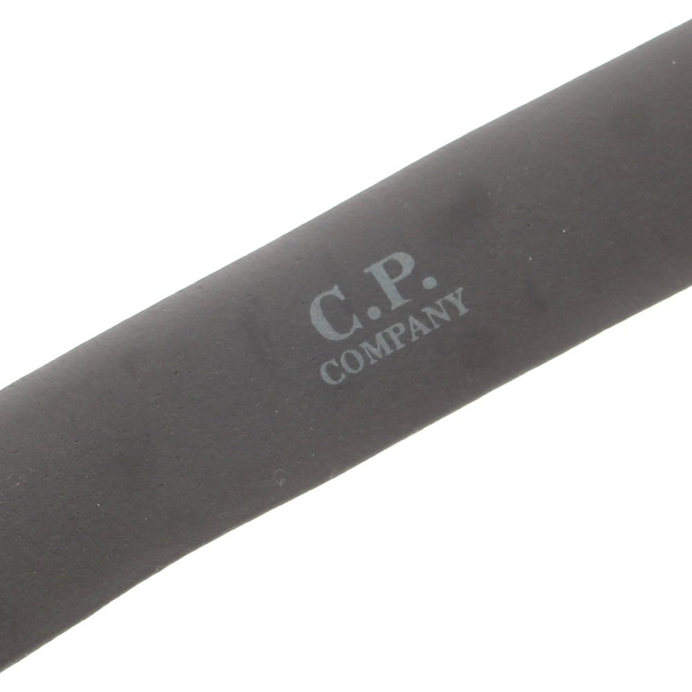 【中古】シーピーカンパニー C.P.Company レザー ベルト ブラックxシルバー【 80 】【 状態ランクC 】【 メンズ 】