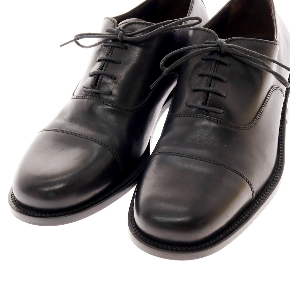 【中古】ジョルジオアルマーニ GIORGIO ARMANI ストレートチップ ドレスシューズ ブラック【 41 】【 状態ランクB 】【 メンズ 】