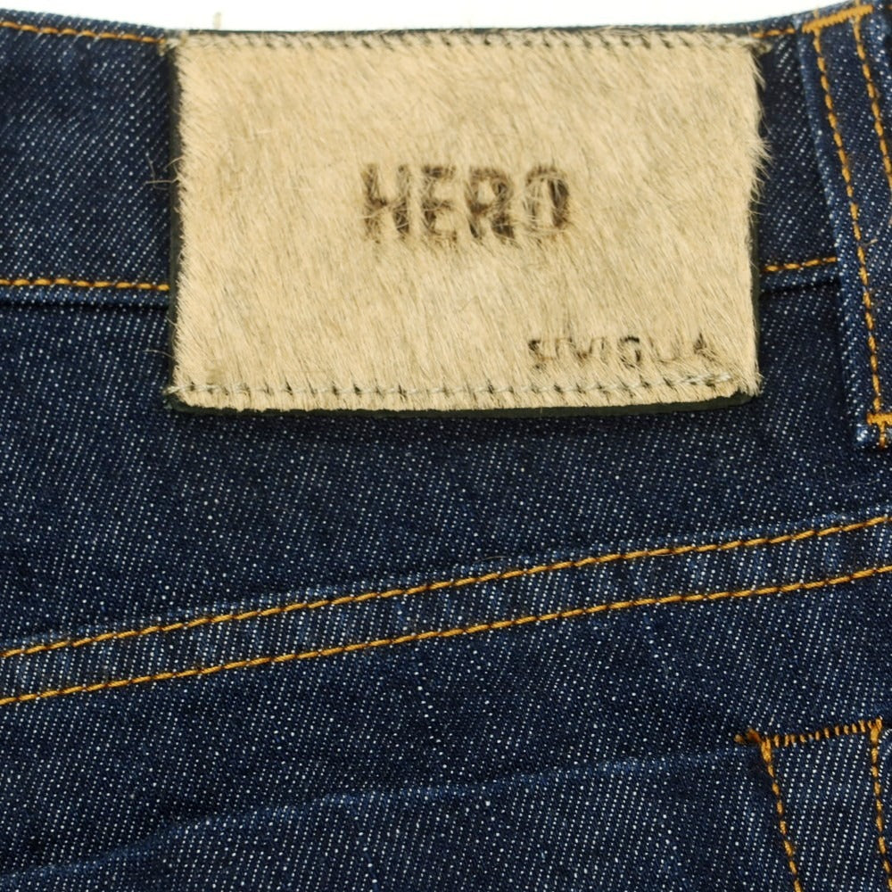 【中古】シビリア SIVIGLIA ストレッチコットン デニムパンツ ジーンズ ネイビー【 31 】【 状態ランクB 】【 メンズ 】