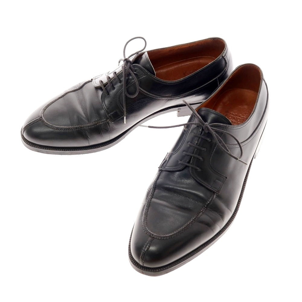 【中古】ボノーラ BONORA スプリットトゥ ドレスシューズ ブラック【 41 1/2 】【 状態ランクB 】【 メンズ 】