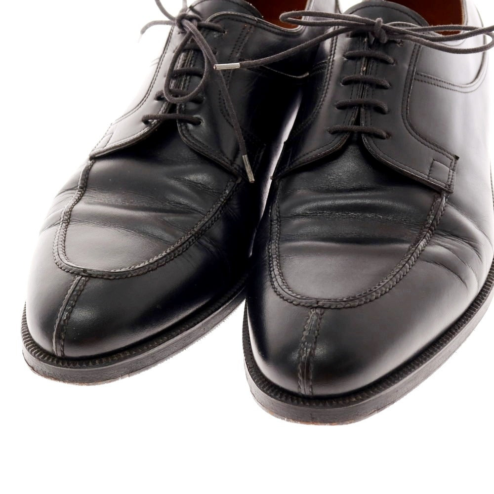 【中古】ボノーラ BONORA スプリットトゥ ドレスシューズ ブラック【 41 1/2 】【 状態ランクB 】【 メンズ 】