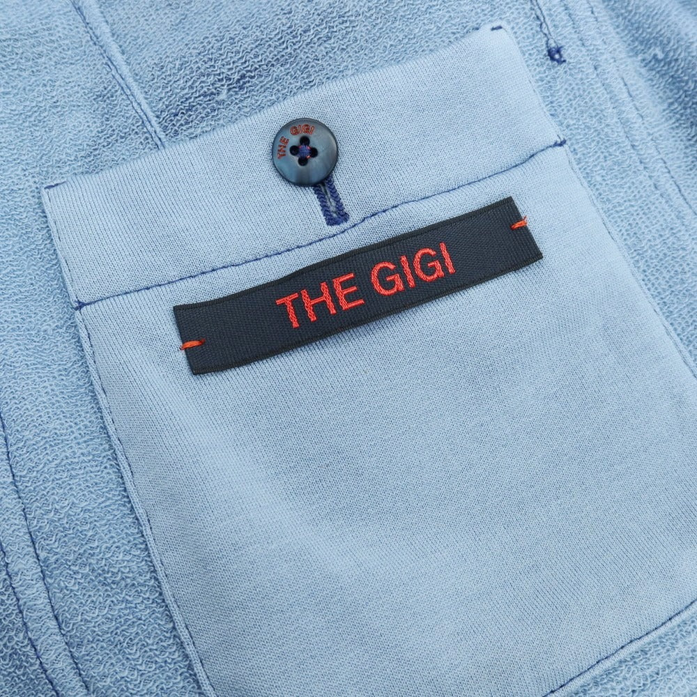 【中古】ザ ジジ THE GIGI ZIGGY T ガーメントダイ ウール ジャージー ダブル8B カジュアルジャケット ネイビーブルー【 52 】【 状態ランクB 】【 メンズ 】