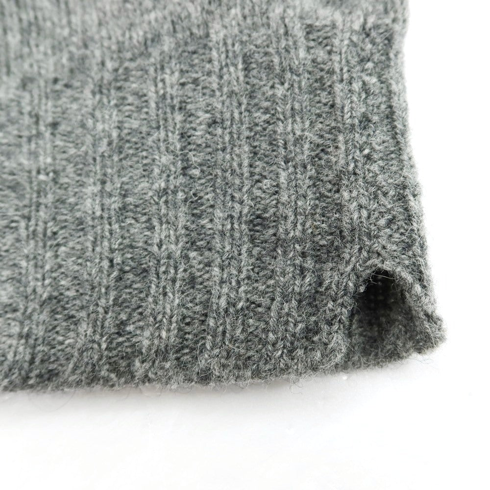 【中古】アンダーソン Anderson&Co ウール プルオーバーニット グレー【 表記なし(L位) 】【 状態ランクB 】【 メンズ 】