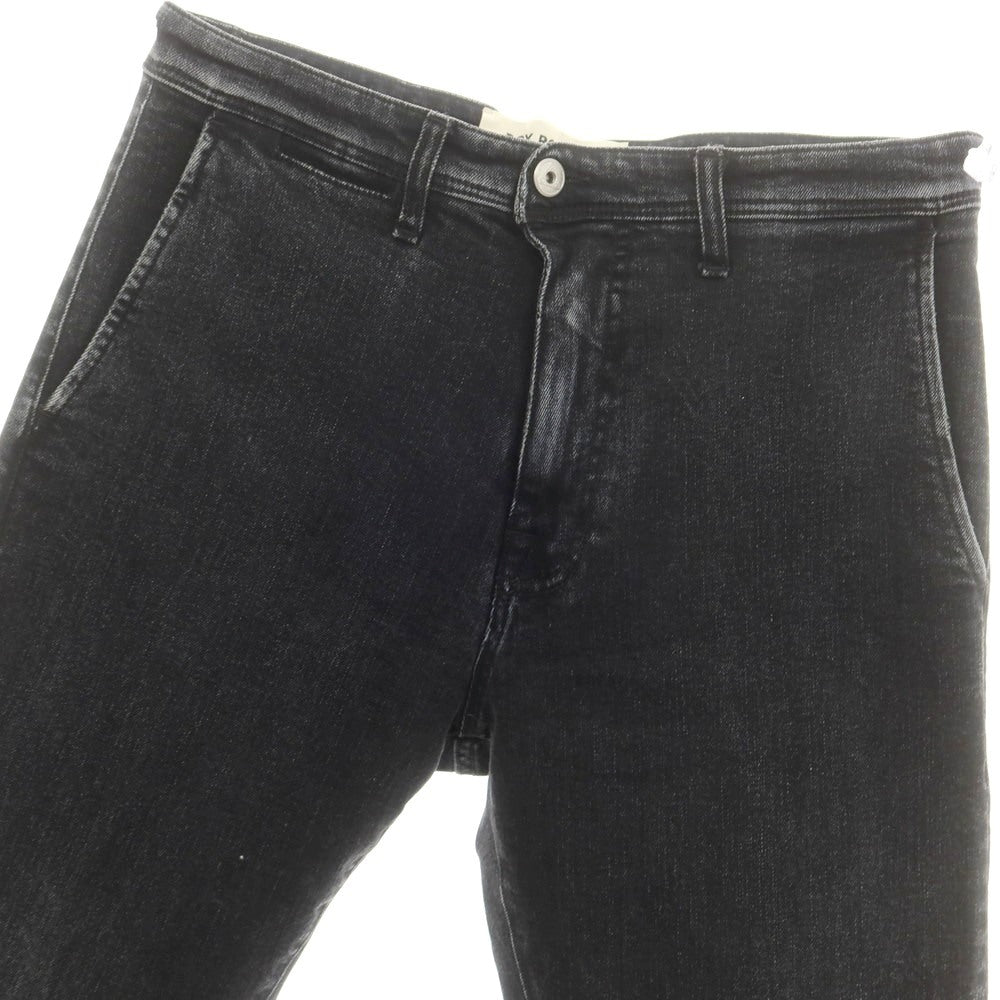 【中古】ロイロジャース ROY ROGER’S ストレッチ コットンレーヨンポリエステル デニムパンツ ブラック【 30 】【 状態ランクC 】【 メンズ 】