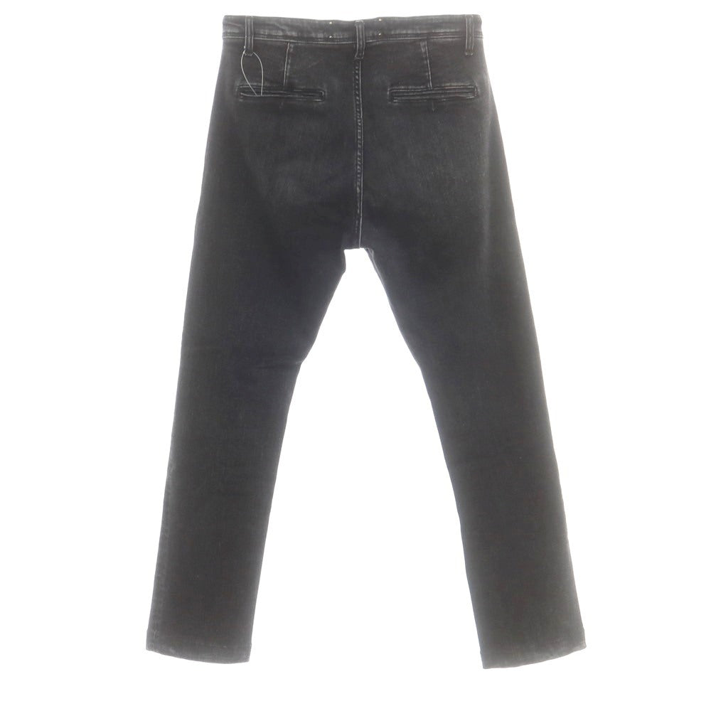 【中古】ロイロジャース ROY ROGER’S ストレッチ コットンレーヨンポリエステル デニムパンツ ブラック【 30 】【 状態ランクC 】【 メンズ 】