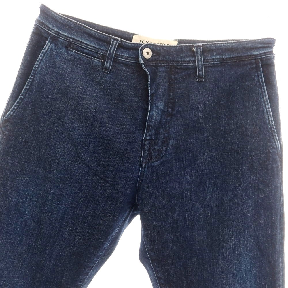 【中古】ロイロジャース ROY ROGER’S ストレッチコットン デニムパンツ ジーンズ ネイビー【 30 】【 状態ランクC 】【 メンズ 】
