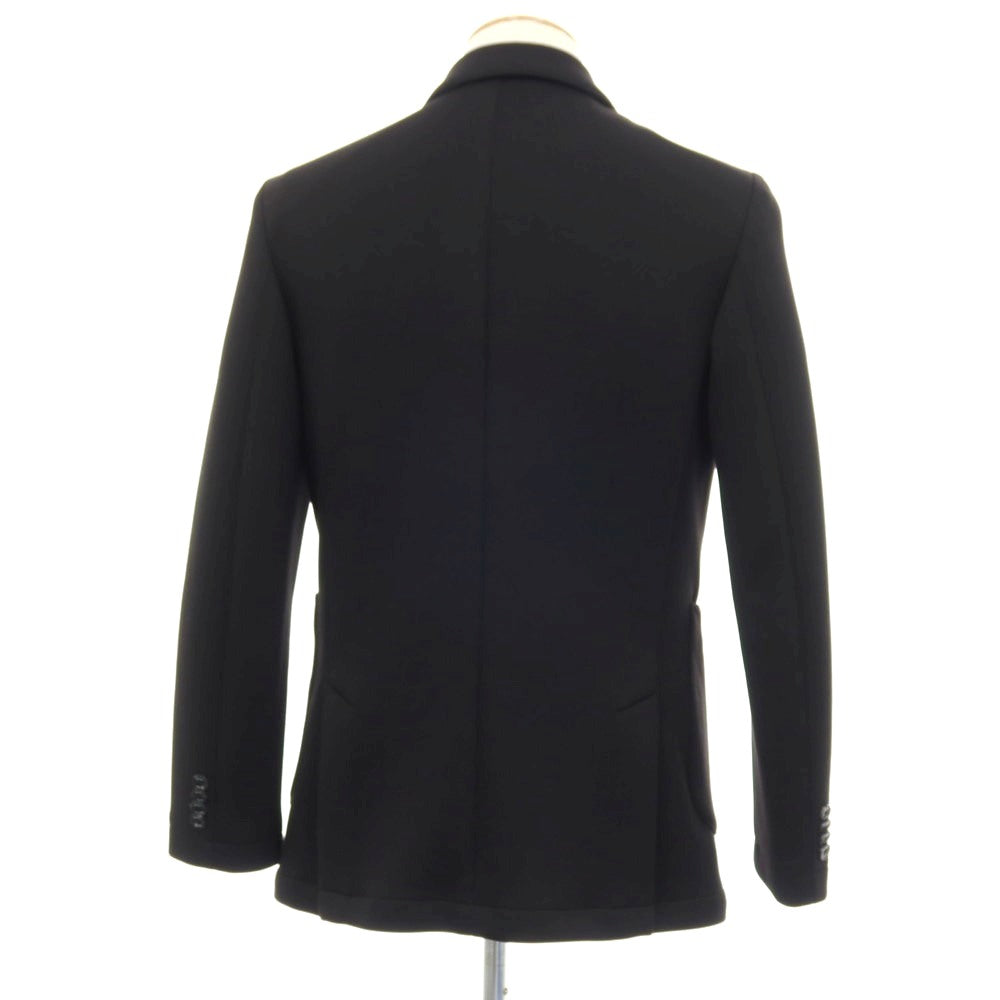 【中古】【未使用】ジーステージ g-stage ポリエステルレーヨンポリウレタン ダンボールニット 2B カジュアルジャケット ブラック【サイズ44】【 状態ランクS 】【 メンズ 】