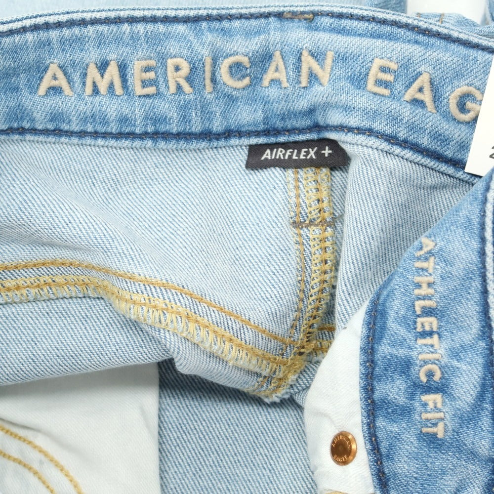 【中古】【未使用】アメリカンイーグル American Eagle AIRFLEX + ストレッチ コットンポリエステル デニムパンツ ジーンズ ブルー【 29 】【 状態ランクS 】【 メンズ 】