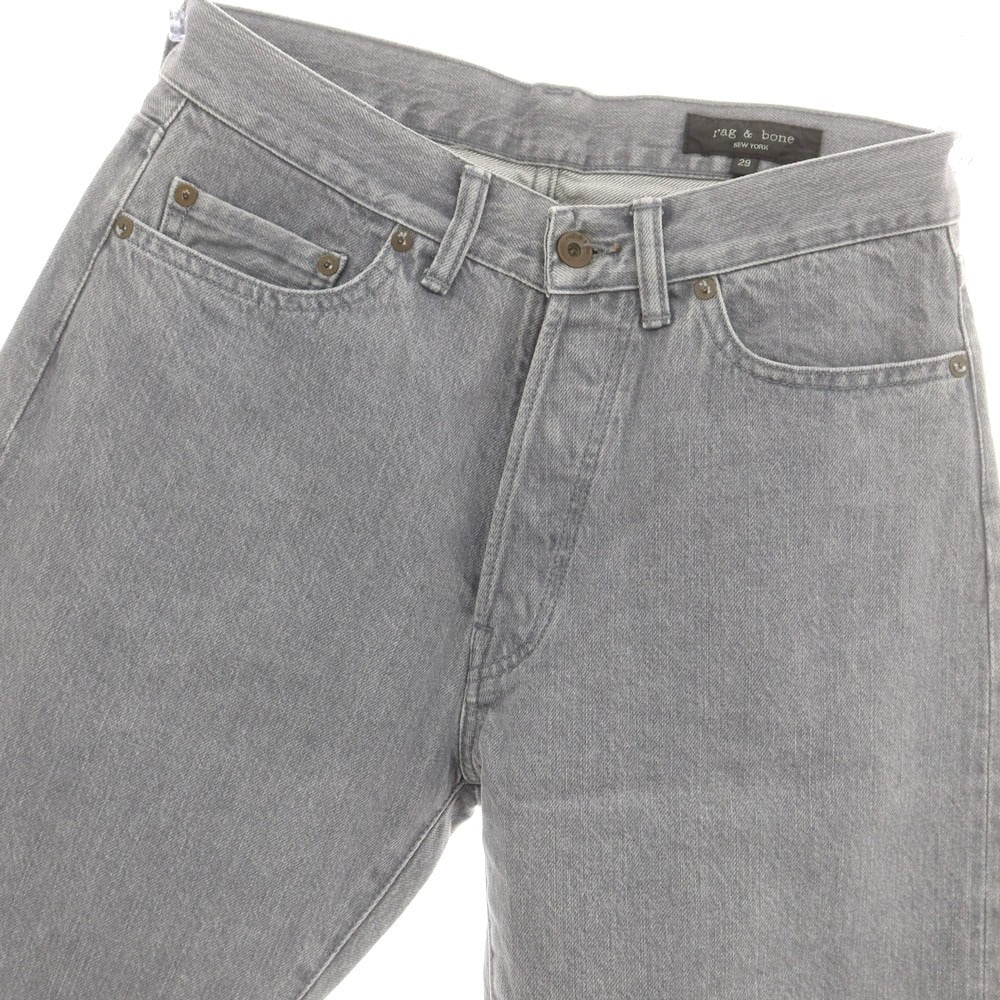 【中古】【未使用】ラグアンドボーン rag & bone コットン デニムパンツ ジーンズ グレー【 29 】【 状態ランクS 】【 メンズ 】