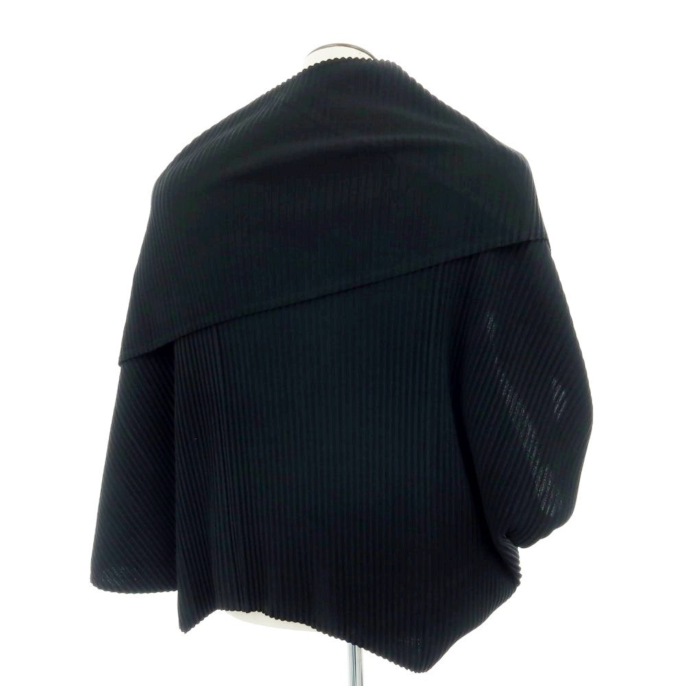 【中古】オム プリッセ イッセイミヤケ HOMME PLISSE ISSEY MIYAKE 2025年秋冬 ポリエステル系 プリーツ ベスト ブラック【 表記なし(L位) 】【 状態ランクA 】【 メンズ 】